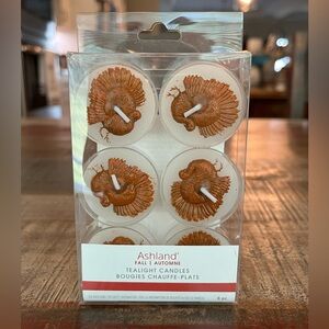 NEW Ashland Fall TURKEY 🦃 TEALIGHT CANDLES Tea Lights from MICHAEL’S!